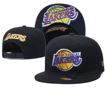 Los Angeles Lakers Stitched Snapback Hats 049