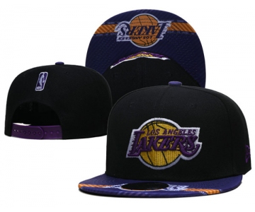 Los Angeles Lakers Stitched Snapback Hats 069