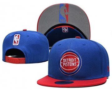 2021 NBA Detroit Pistons Hat GSMY322