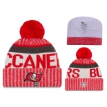 NFL Tampa Bay Buccaneers Logo Stitched Knit Beanies 001