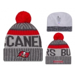 NFL Tampa Bay Buccaneers Logo Stitched Knit Beanies 007