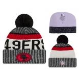 NFL San Francisco 49ers Logo Stitched Knit Beanies 013