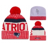 NFL New England Patriots Logo Stitched Knit Beanies 018