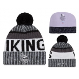 NFL Minnesota Vikings Logo Stitched Knit Beanies 009