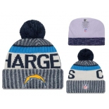 NFL Los Angeles Chargers Logo Stitched Knit Beanies 011