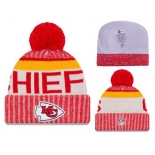 NFL Kansas City Chiefs Logo Stitched Knit Beanies 002