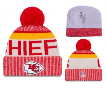 NFL Kansas City Chiefs Logo Stitched Knit Beanies 002