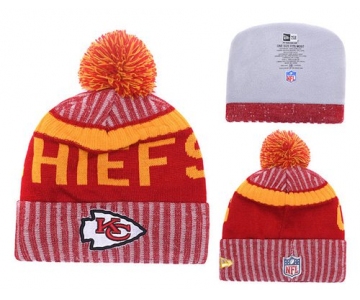 NFL Kansas City Chiefs Logo Stitched Knit Beanies 010