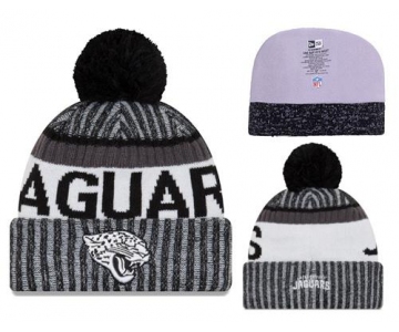 NFL Jacksonville Jaguars Logo Stitched Knit Beanies 006