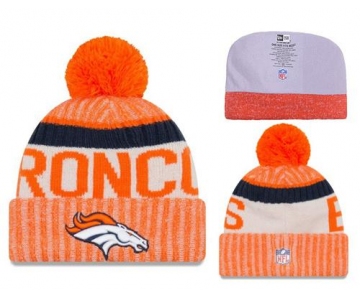 NFL Denver Broncos Logo Stitched Knit Beanies 001