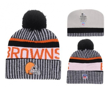 NFL Cleverland Browns Logo Stitched Knit Beanies 010