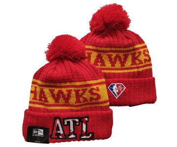Atlanta Hawks Knit Hats 005