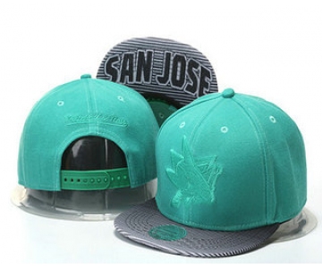 San Jose Sharks Snapback Ajustable Cap Hat GS 2