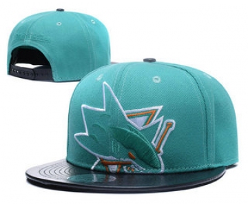San Jose Sharks Snapback Ajustable Cap Hat GS 3