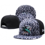 San Jose Sharks Snapback Ajustable Cap Hat GS 4
