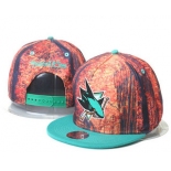San Jose Sharks Snapback Ajustable Cap Hat GS