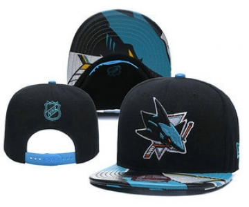San Jose Sharks Snapback Ajustable Cap Hat YD