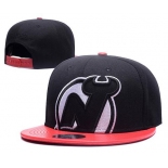 NHL New Jersey Devils Stitched Snapback Hats 002
