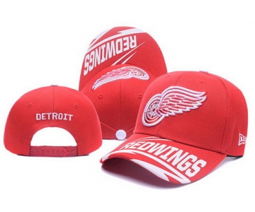 NHL Detroit Red Wings Stitched Snapback Hats 001