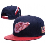 NHL Detroit Red Wings hats 2