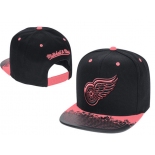 NHL Detroit Red Wings hats