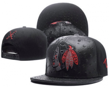 Chicago Blackhawks Snapback Ajustable Cap Hat GS 12