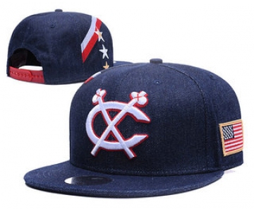 Chicago Blackhawks Snapback Ajustable Cap Hat GS 9