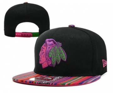 Chicago Blackhawks Snapback Ajustable Cap Hat YD 3