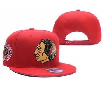 NHL Chicago Blackhawks Stitched Snapback Hats 038