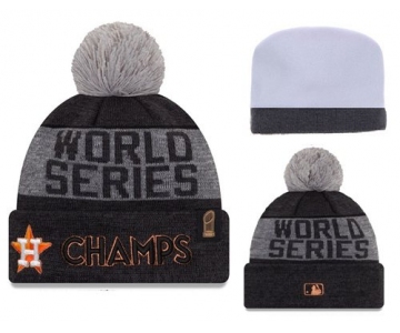 MLB Houston Astros Logo Stitched Knit Beanies 003