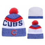 MLB Chicago Cubs Logo Stitched Knit Beanies 008