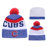 MLB Chicago Cubs Logo Stitched Knit Beanies 008