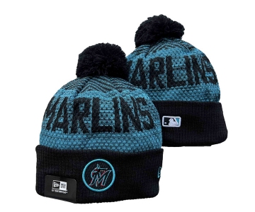 Miami Marlins Knit Hats 005