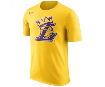 Men's Los Angeles Lakers Nike Gold Crown T-Shirt