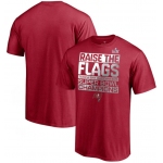 Men's Tampa Bay Buccaneers Fanatics Branded Red Super Bowl LV Champions Parade Celebration T-Shirt