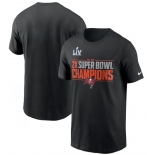 Men's Tampa Bay Buccaneers Nike Black 2 Time Super Bowl Champions Field Goal T-Shirt
