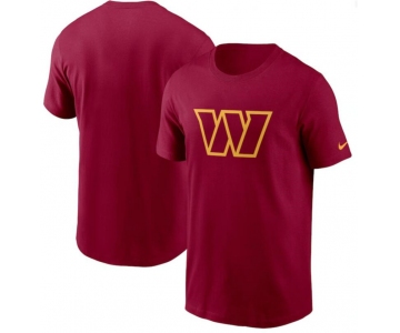 Men's Washington Commanders Nike Burgundy Primary Logo T Shirt
