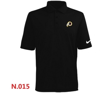 Nike Washington Red  Skins  Players Performance Polo -Black