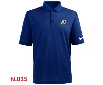 Nike Washington Red  Skins  Players Performance Polo -Blue
