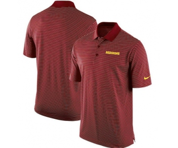 Washington Redskins Team Stadium Performance Polo - Burgundy