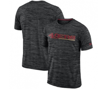 Men's San Francisco 49ers Nike Black Velocity Performance T-Shirt
