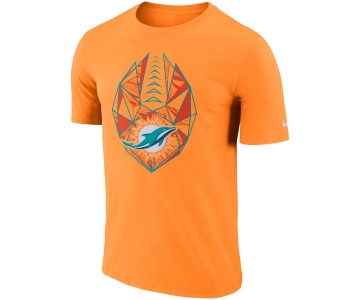 Men's Miami Dolphins Nike Orange Fan Gear Icon Performance T-Shirt