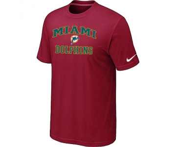 Miami Dolphins Heart & Soul Redl T-Shirt