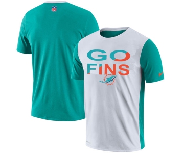 Miami Dolphins Nike Performance T Shirt White