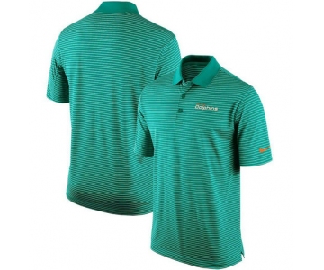 Miami Dolphins Team Stadium Performance Polo - Aqua