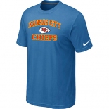 Kansas City Chiefs Heart & Soul light Blue T-Shirt