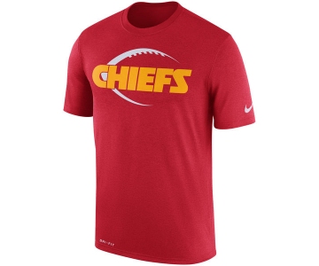 Men's Kansas City Chiefs Nike Red Legend Icon Logo Performance T-Shirt