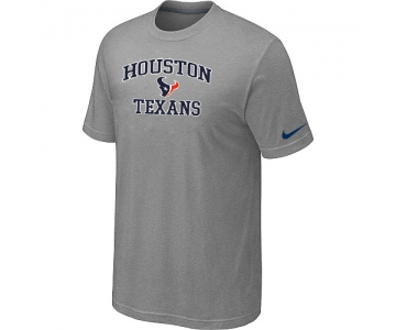 Houston Texans Heart & Soul Light grey T-Shirt