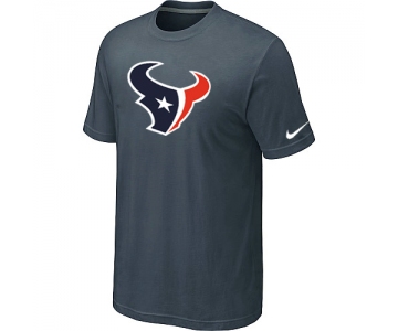 Houston Texans Sideline Legend Authentic Logo T-Shirt Grey