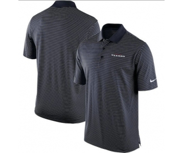 Houston Texans Team Stadium Performance Polo - Navy